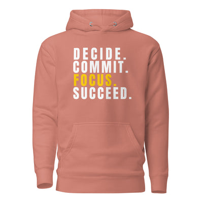 Men's Hoodie - Focus Succeed