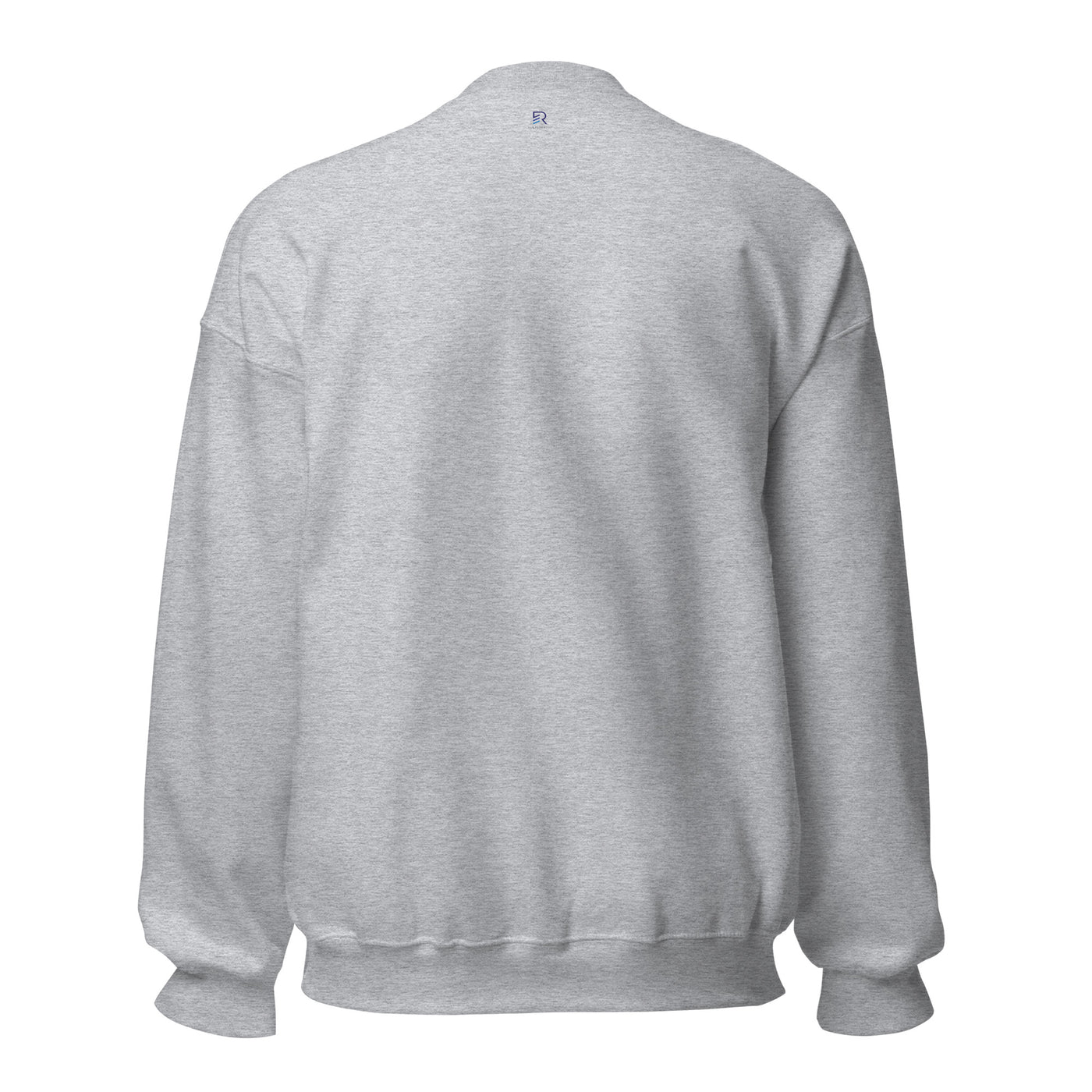 Men's Crew Neck Sport Gray Sweatshirt - Be Focused Proverbs 425