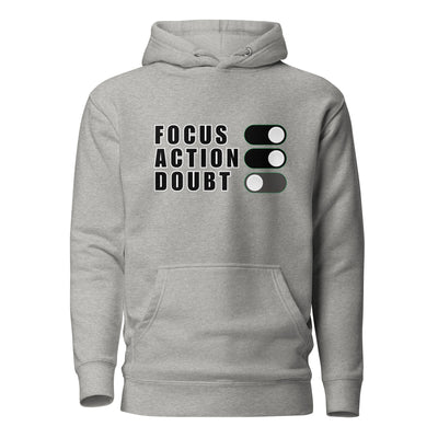 Men's Hoodie - Focus Action Doubt
