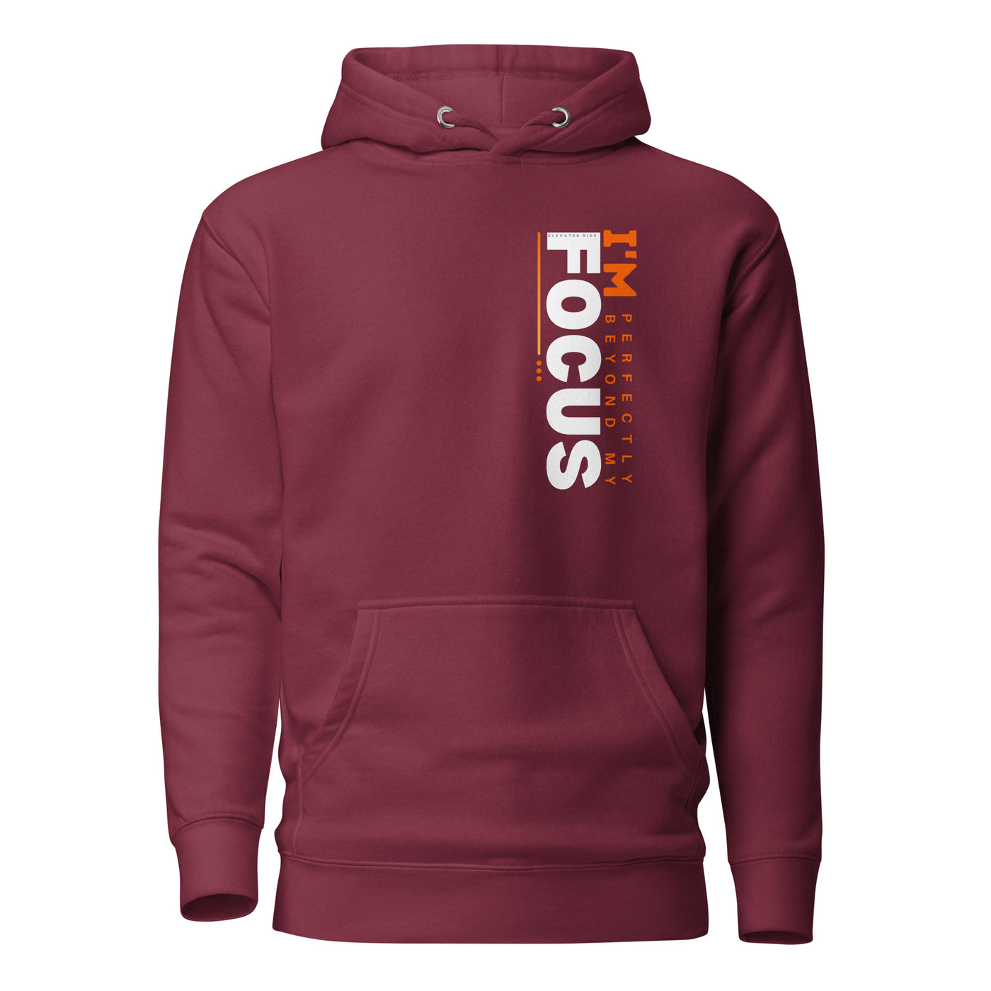 Mens-Hoodie-premium-hoodie-maroon-Im-Focus