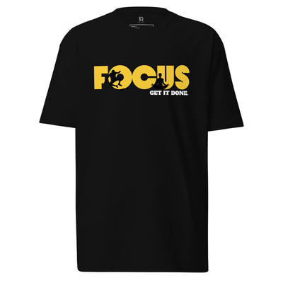 Men's Premium Heavyweight T-Shirt - Focus: Get It Done