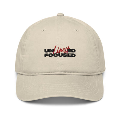 Organic Baseball Cap - Unlimited Focused