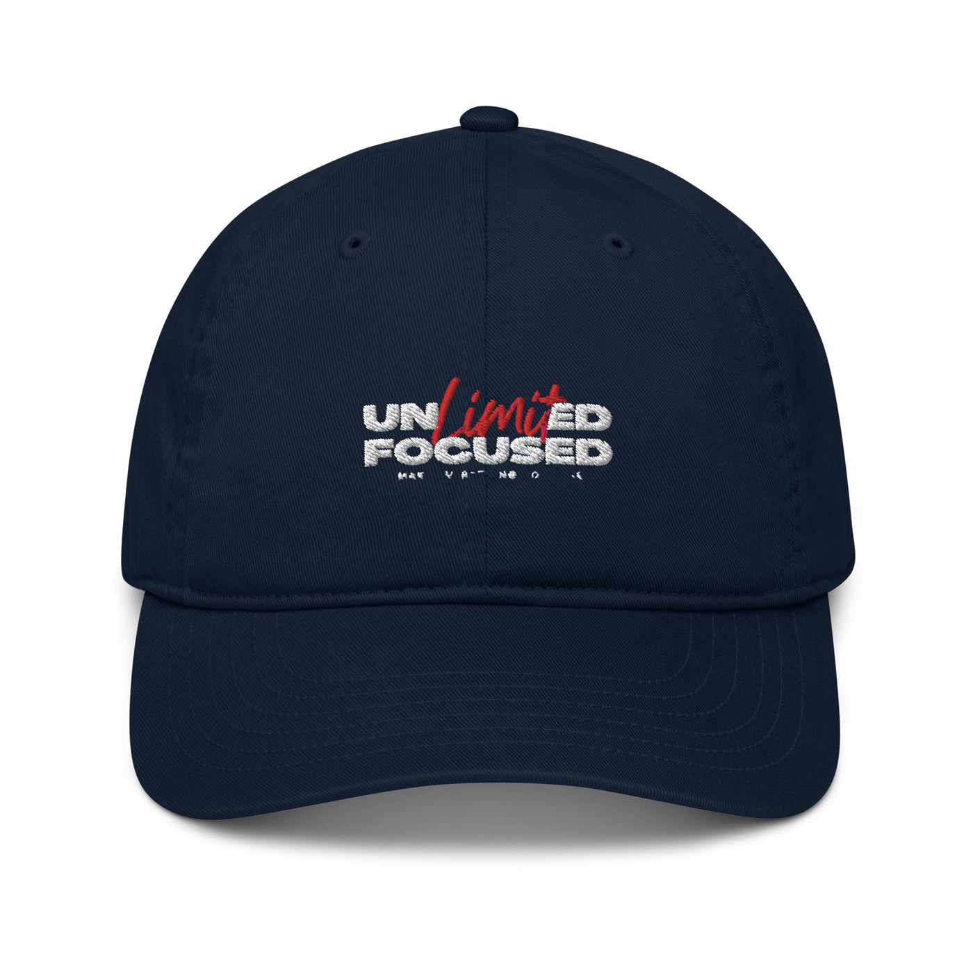 Organic Baseball Cap - Unlimited Focused