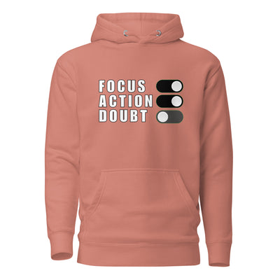 Women's Hoodie - Focus Action Doubt