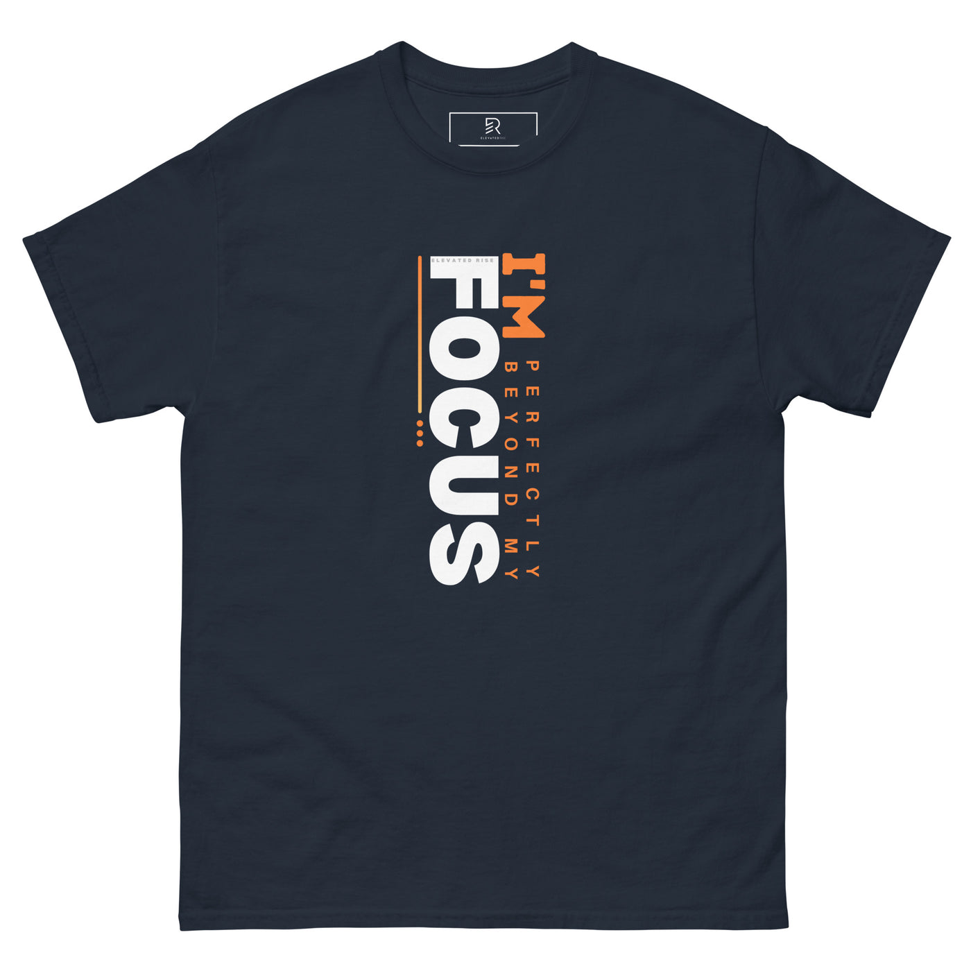 Men’s Classic Navy Tee - I'm Focus